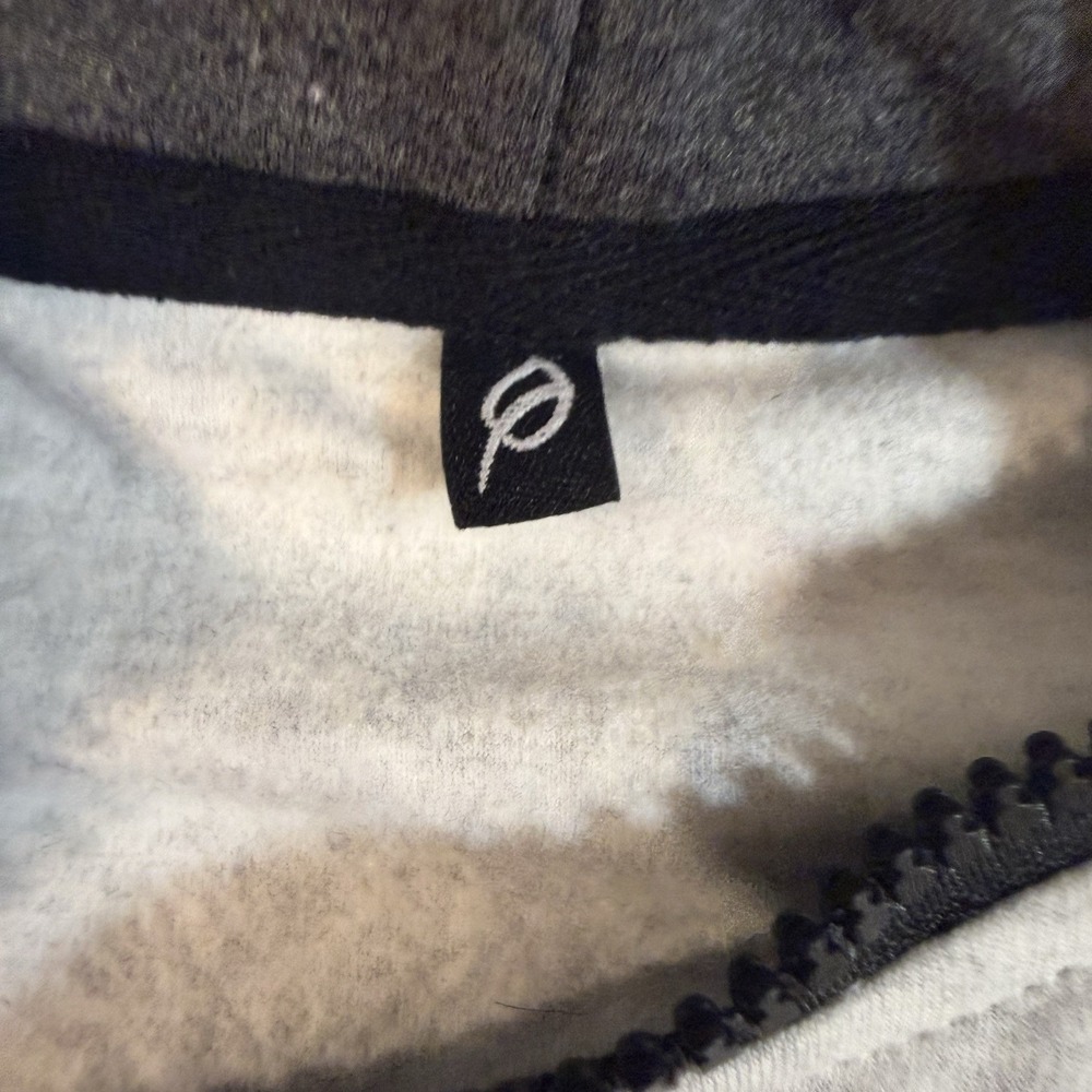 P'tula Women's XL Gray/Black Quarter Zip Hoodie - Est. in Columbus, Ohio '16 - Picture 4 of 11